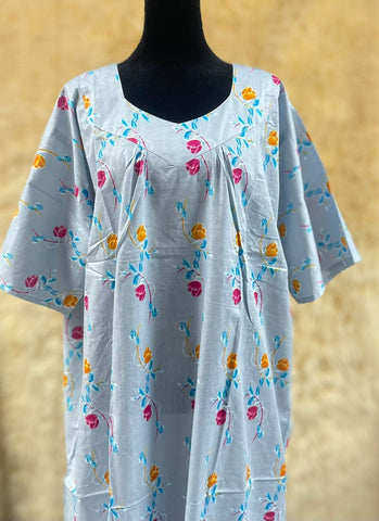 4XL جلابية هريس كيمري نص كم