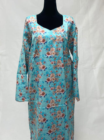 2XL جلابية هريس كيمري كم طويل⁩
