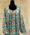2xl  جلابية هريس كيمري كم طويل