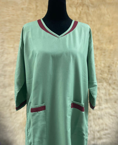 2XL يونيفورم جلابية للعاملات مقاس