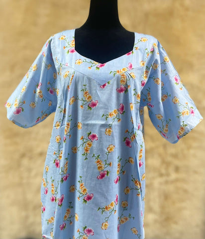 4XL جلابية هريس كيمري نص كم