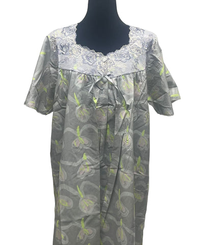 جلابية قطن ليبرتي  نص كم⁩⁩⁩ 2XL