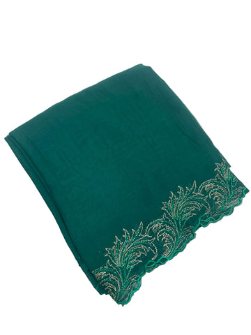 شيل ويل مطرزة ⁩