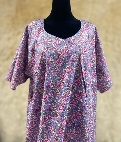4XL جلابية هريس كيمري نص كم