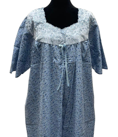 L  جلابية قطن ليبرتي  نص كم⁩⁩⁩⁩⁩⁩⁩⁩