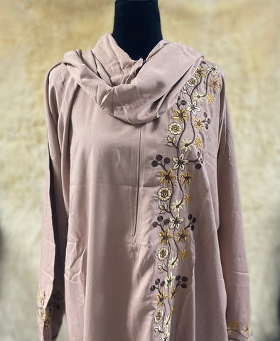 ⁨⁨⁨لبس صلاة قطن  100%  مع شيلة (وارين وربع *22انش)⁩⁩⁩