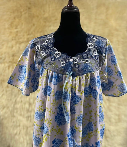 جلابية قطن ليبرتي  نص كم⁩⁩⁩⁩⁩⁩⁩⁩ 2XL