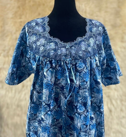 جلابية قطن ليبرتي  نص كم⁩⁩⁩⁩⁩⁩⁩⁩ 2XL