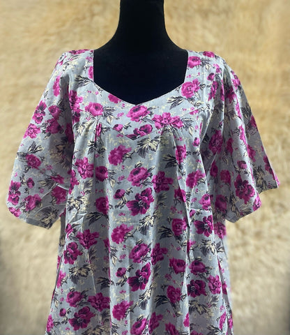4XL جلابية هريس كيمري نص كم