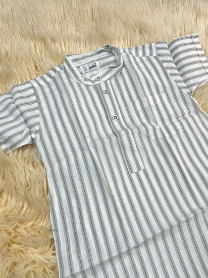 كنادير لاطفال قطن مصري 100% مقاس 8 الطول 36 انش ( عمر 6 سنوات )