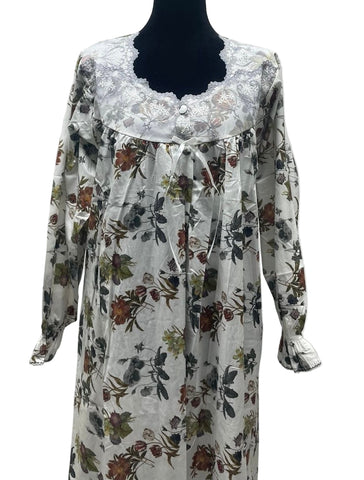 L جلابية قطن ليبرتي كم طويل الكم لاستيك⁩⁩⁩⁩⁩⁩⁩⁩⁩⁩