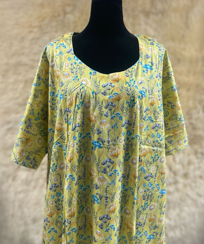 2XL جلابية هريس كيمري نص كم