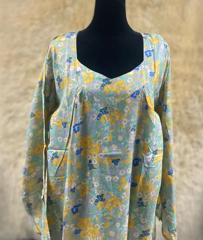 XL جلابية هريس كيمري كم طويل⁩