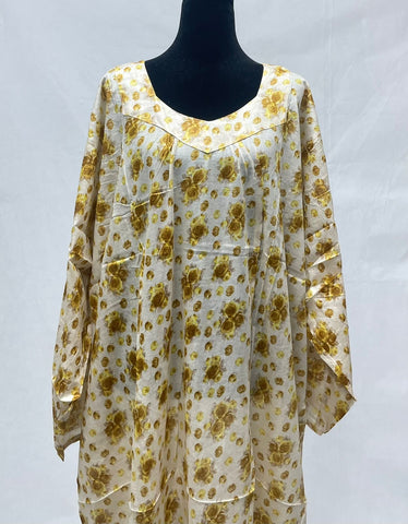 4XL جلابية هريس شربت  خفيفه كم طويل