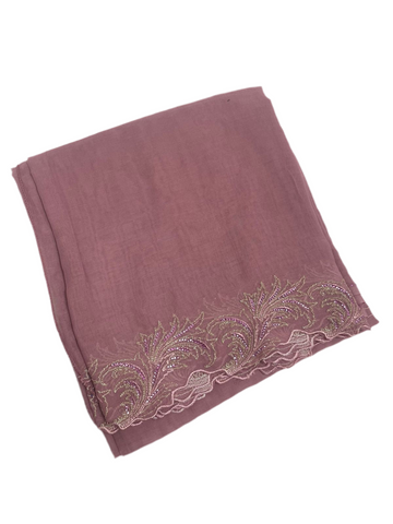 شيل ويل مطرزة ⁩