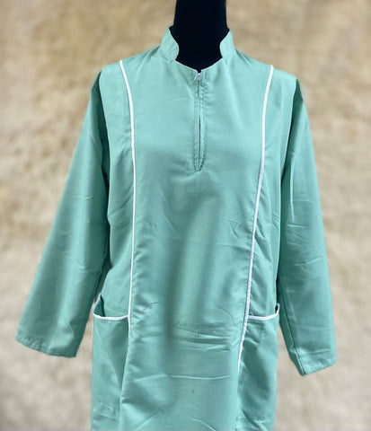 2XL يونيفورم جلابية للعاملات مقاس