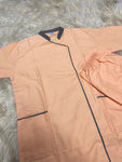 2xl  يونيفورم قطن  للعاملات بنطلون وقميص