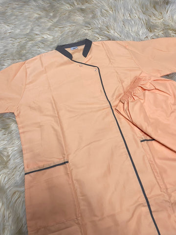 2xl  يونيفورم قطن  للعاملات بنطلون وقميص