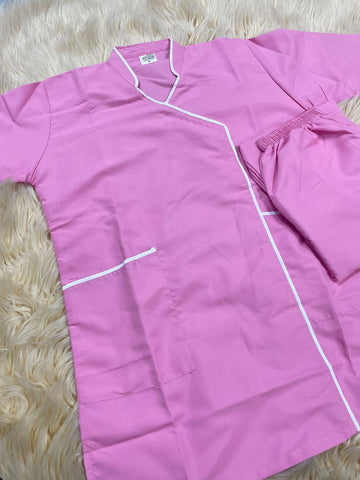 6xl   يونيفورم قطن  للعاملات بنطلون وقميص