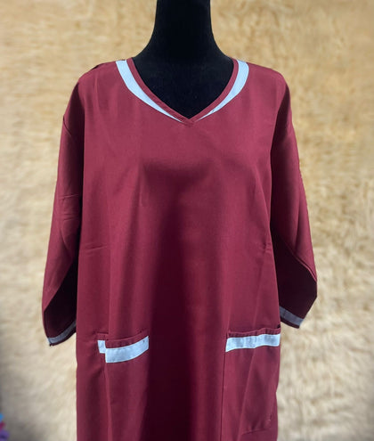 3XL يونيفورم جلابية للعاملات مقاس