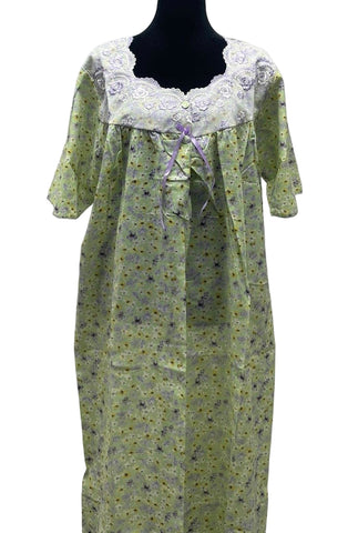 M جلابية قطن ليبرتي نص كم⁩⁩⁩⁩