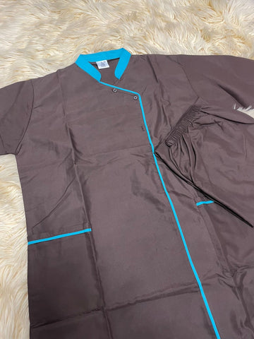 2XL يونيفورم للعاملات قطن بنطلون وقميص⁩⁩⁩⁩⁩⁩⁩⁩⁩⁩