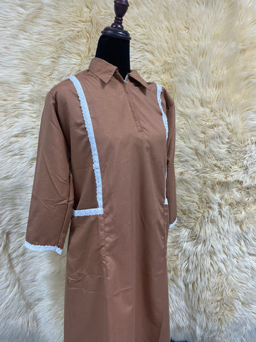 M يونيفورم جلابية للعاملات مقاس