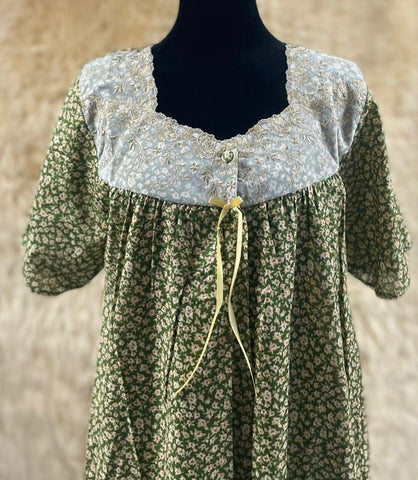جلابية قطن ليبرتي  نص كم⁩⁩⁩⁩⁩⁩⁩⁩ 2XL