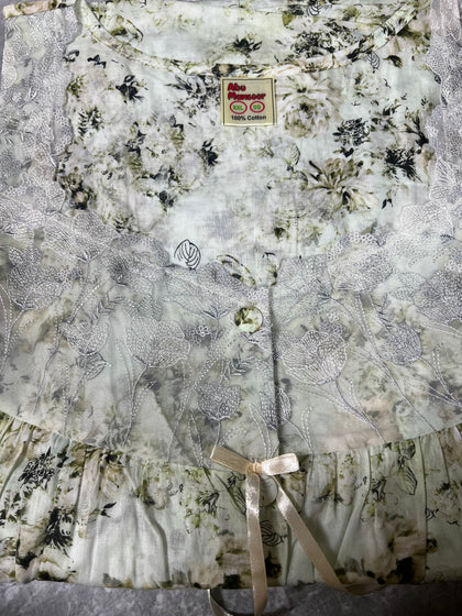 جلابية قطن ليبرتي  نص كم⁩⁩⁩ 2XL