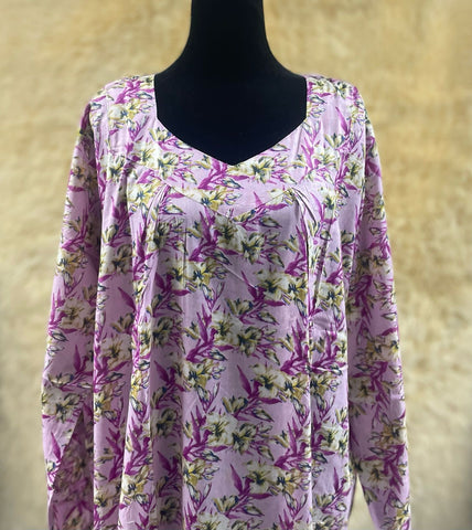 2XL جلابية هريس كيمري كم طويل⁩