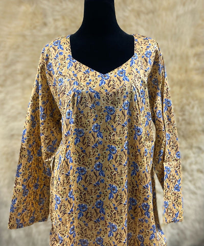 2XL جلابية هريس كيمري كم طويل⁩