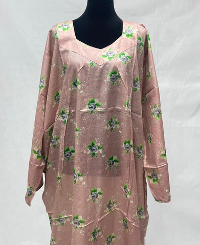 4XL جلابية هريس شربت  خفيفه كم طويل