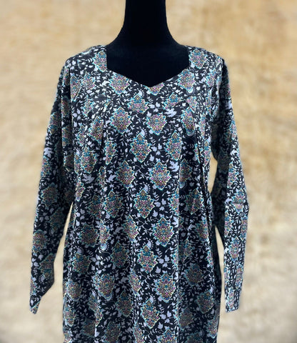 4XL جلابية هريس كيمري كم طويل