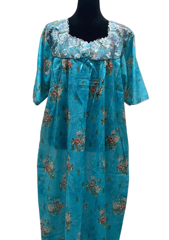 جلابية قطن ليبرتي  نص كم⁩⁩⁩ 2XL