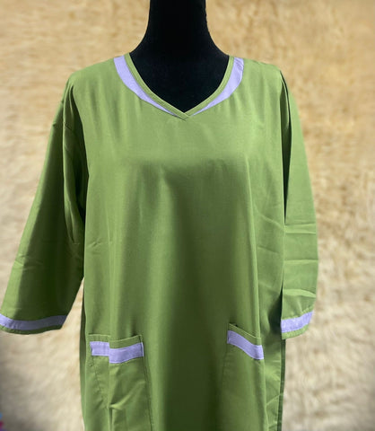 3XL يونيفورم جلابية للعاملات مقاس