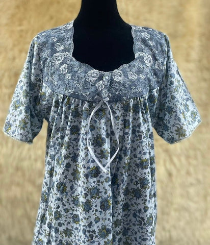 جلابية قطن ليبرتي  نص كم⁩⁩⁩⁩⁩⁩⁩⁩ 2XL