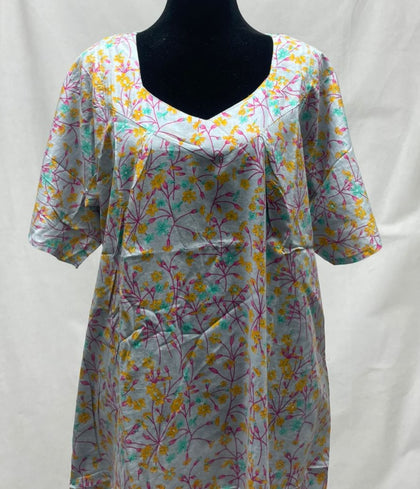 2XL جلابية هريس كيمري نص كم