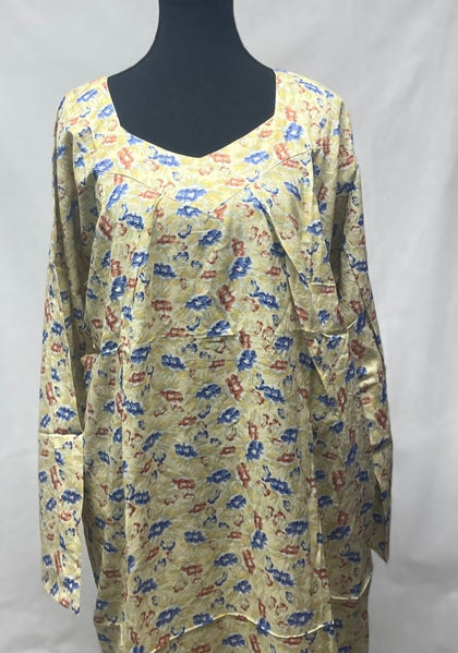 2XL جلابية هريس كيمري كم طويل⁩