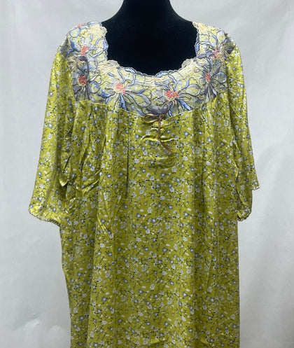 2XL" جلابية قطن اندونيسي نص كم "تقصر بعد الغسيل⁩⁩⁩