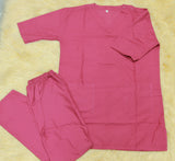 2XL يونيفورم للخدم قميص نص كم وبنطلون
