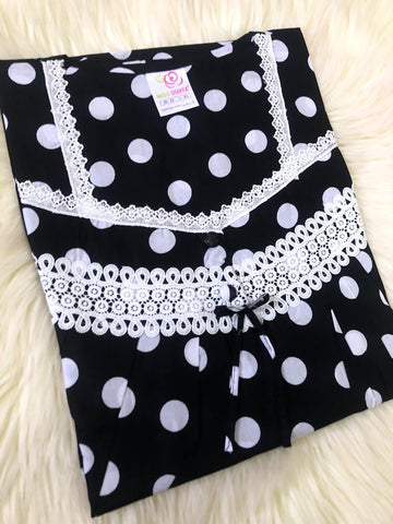 2XL جلابية قطن ليبرتي نص كم