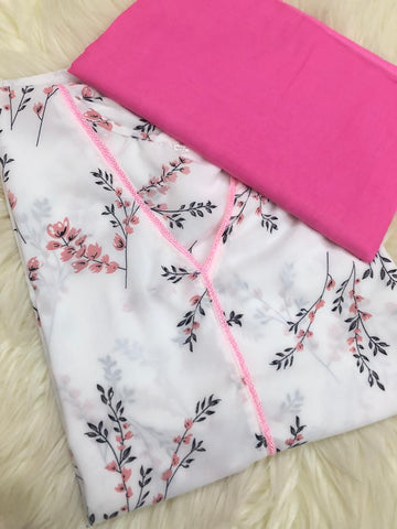 2XL جلابية حرير اسكادا كم طويل