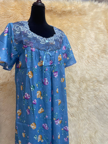 2XL  جلابية قطن ليبرتي  نص كم⁩⁩⁩⁩⁩⁩⁩⁩⁩⁩⁩⁩⁩⁩⁩⁩⁩⁩